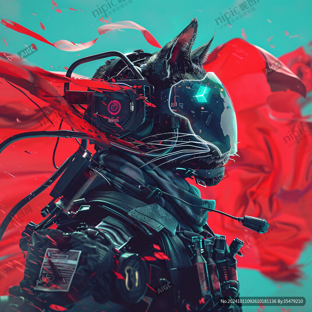 后现代机械科幻未来派