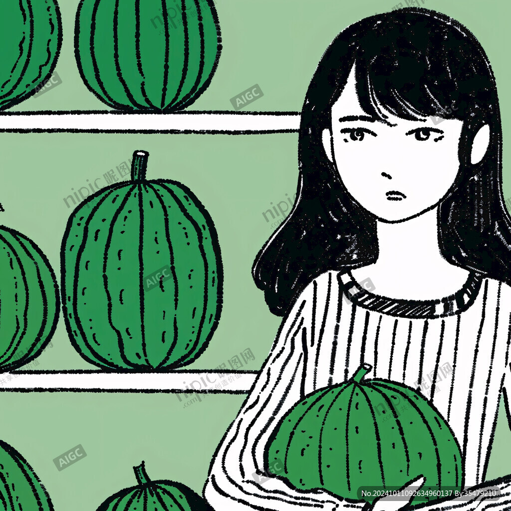 吃瓜群众吃瓜少年少女