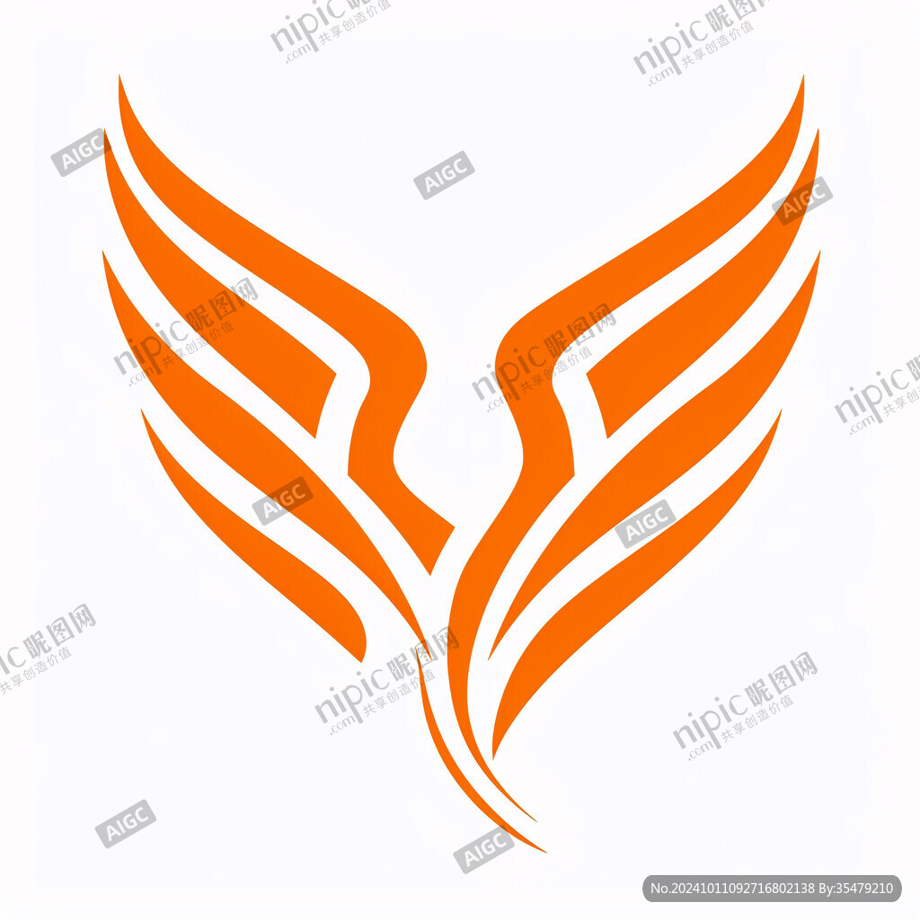 翅膀展翅高飞logo
