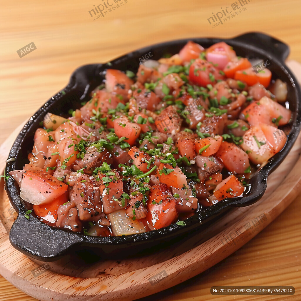 铁板牛肉西红柿