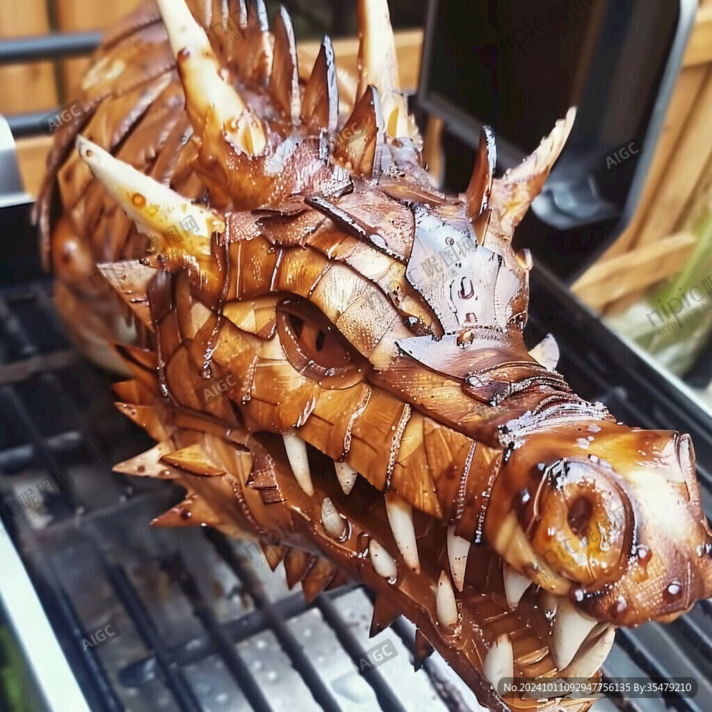 黄翅鲷炉端烧