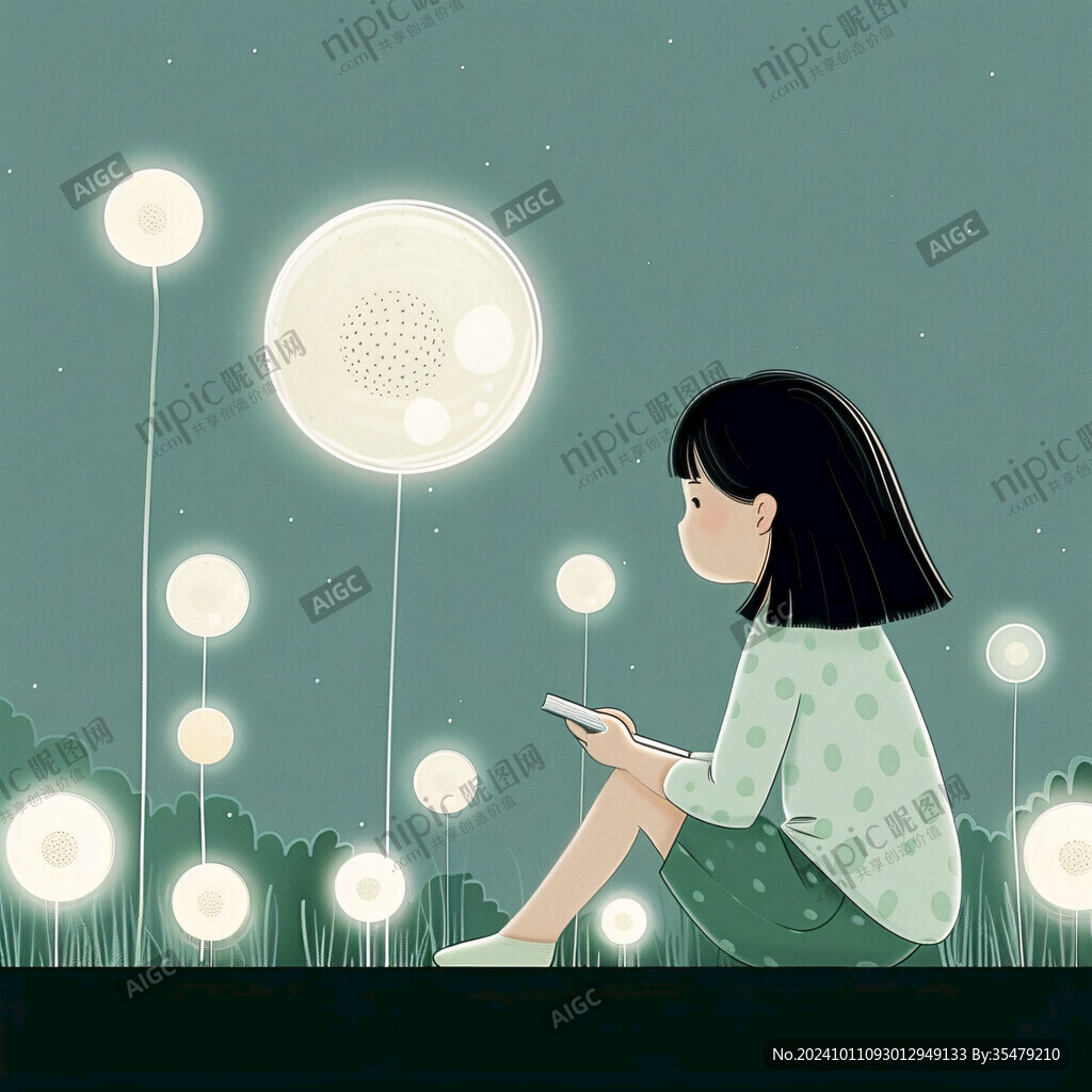 熄灯日插画