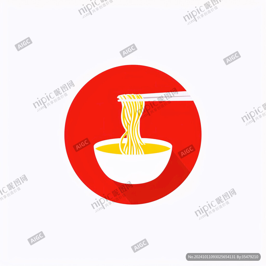 面条标志logo