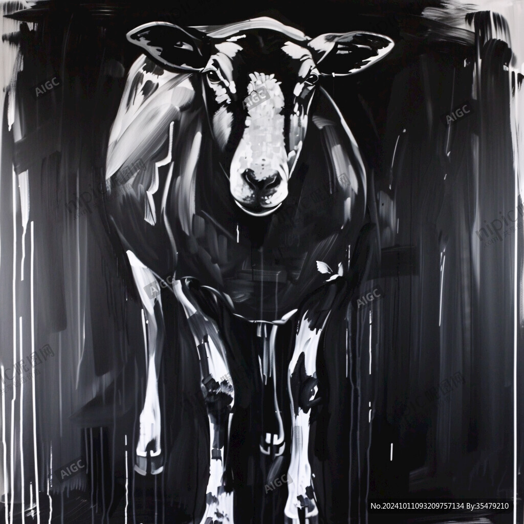 科幻风格牛
