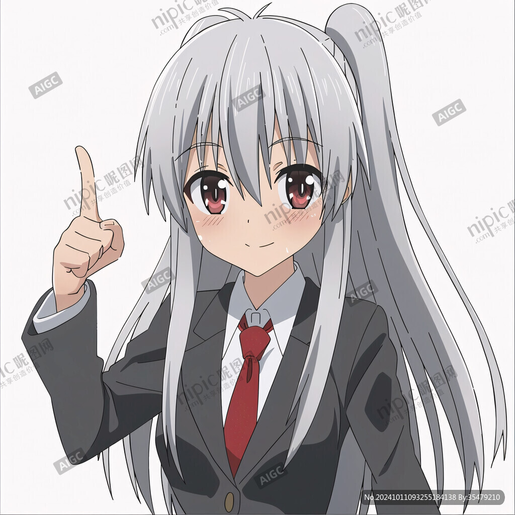 卡通动漫制服女孩