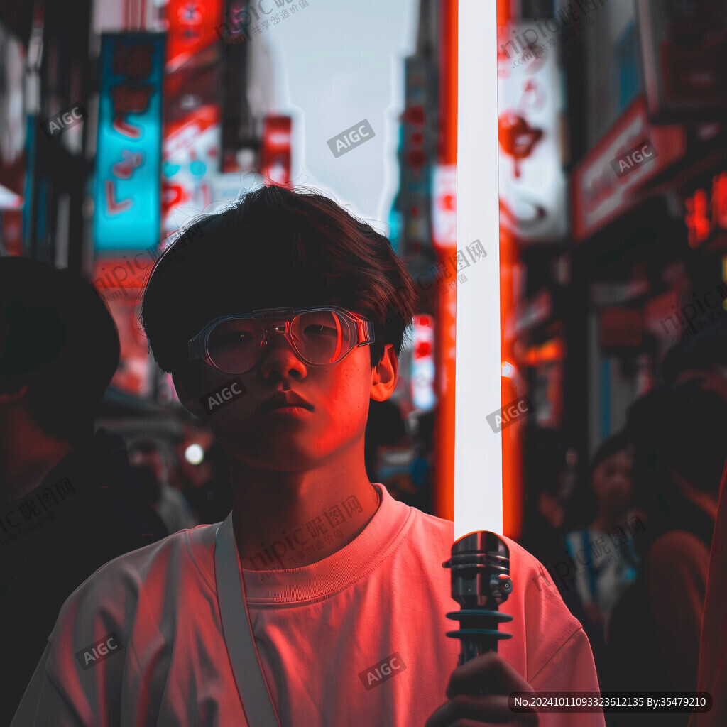 赛博朋克潮流人物