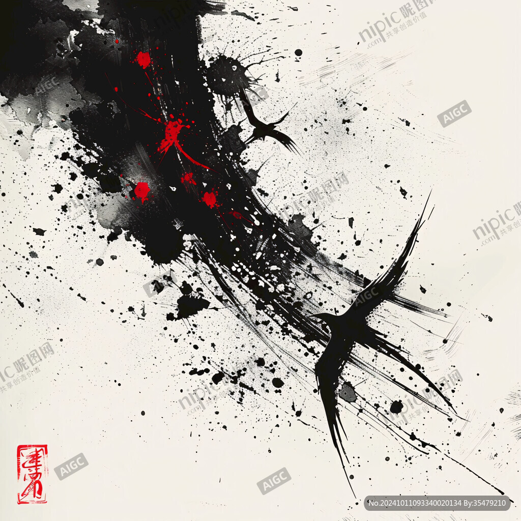 高清墨韵墨舞墨迹墨痕