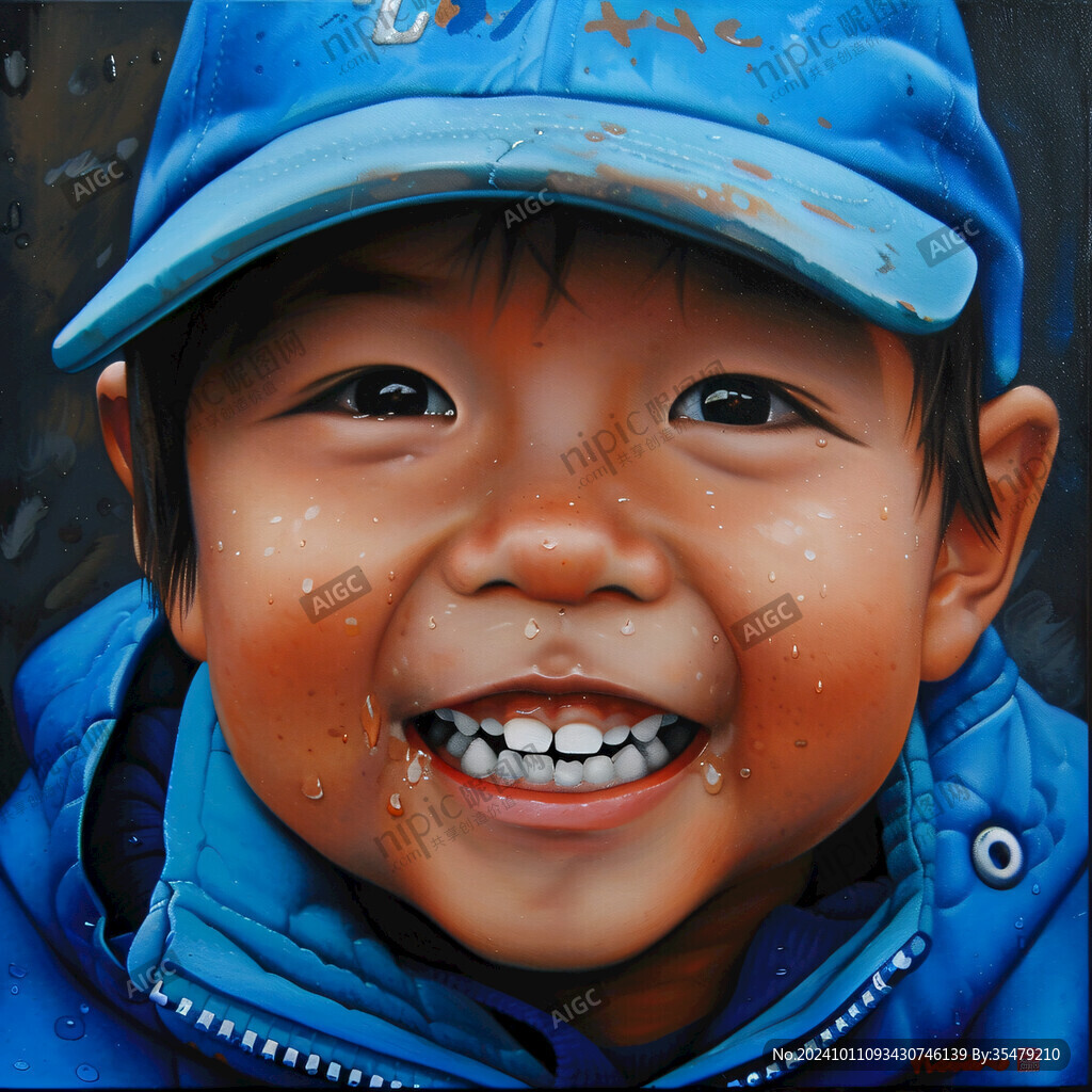 幼儿园笑脸