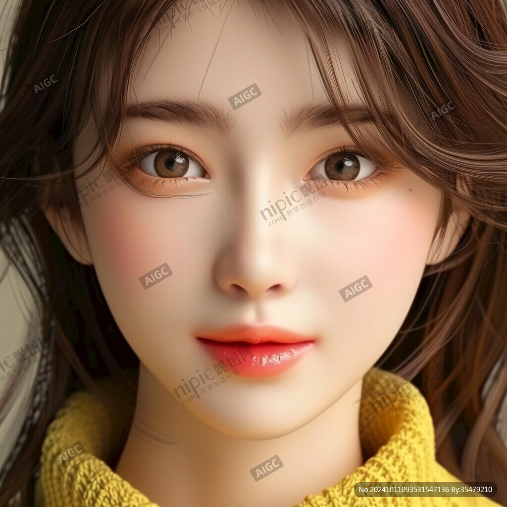 写实人物插画
