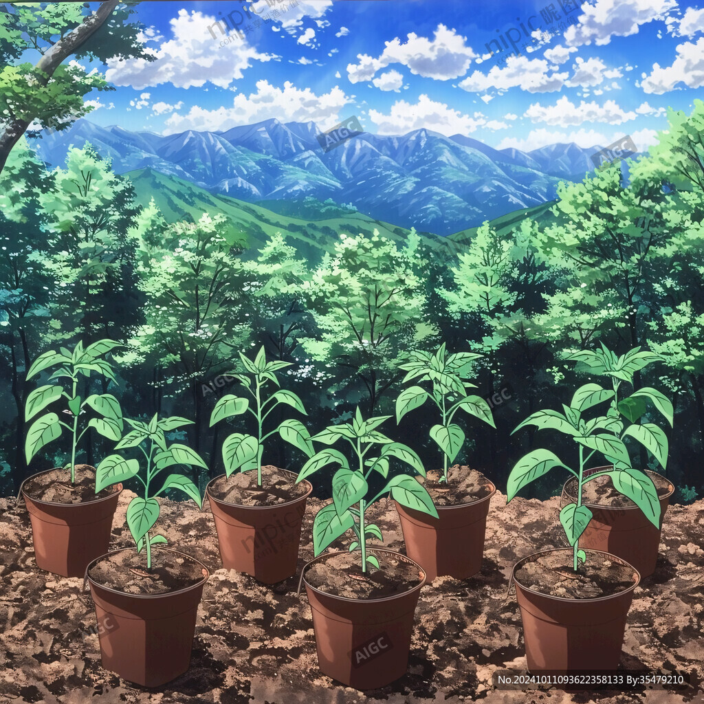 插图植物素材