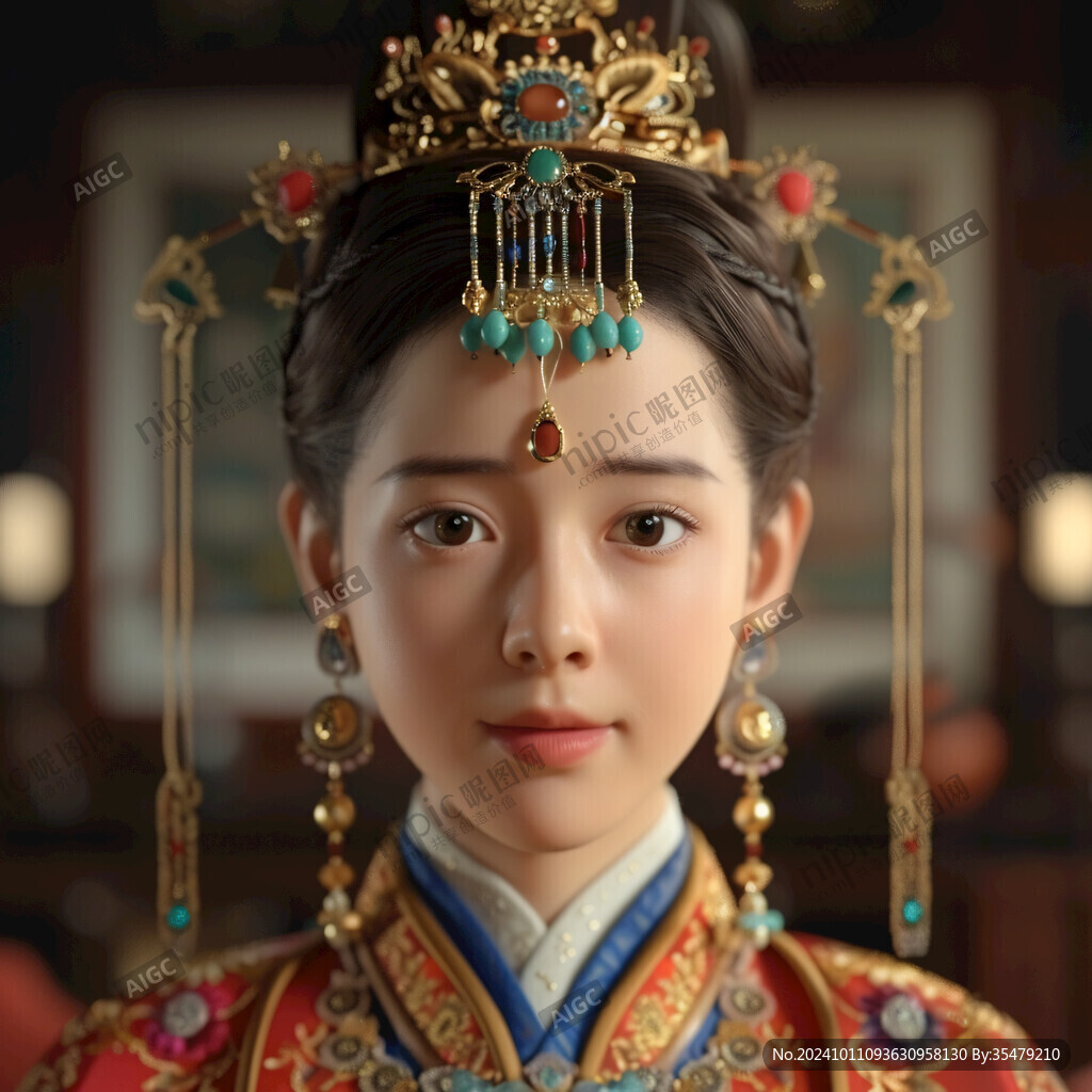 明代藩王妃头面