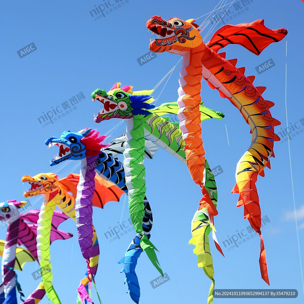 中国龙风筝