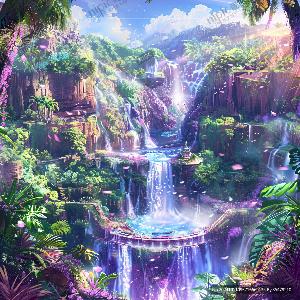 热带雨林插画