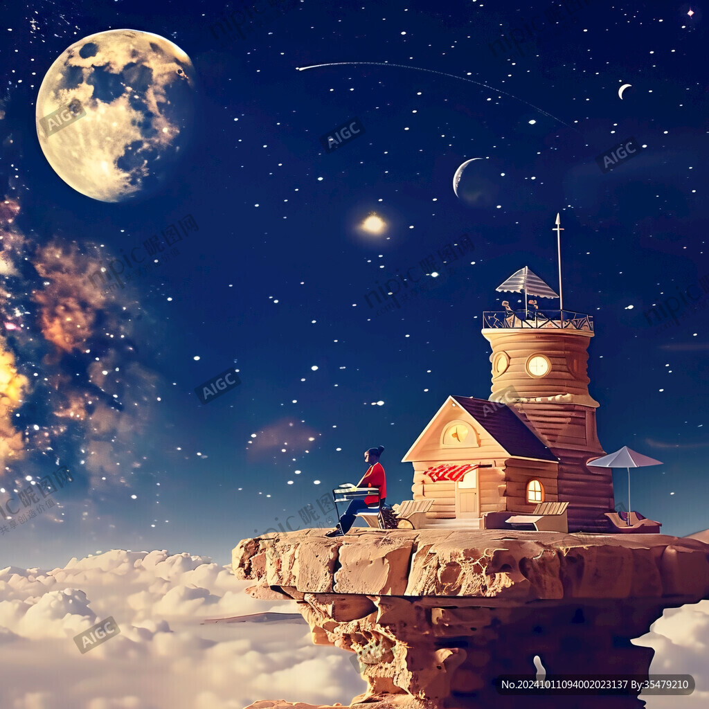 创意夜景合成