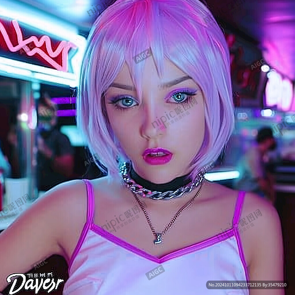 赛博朋克潮流人物