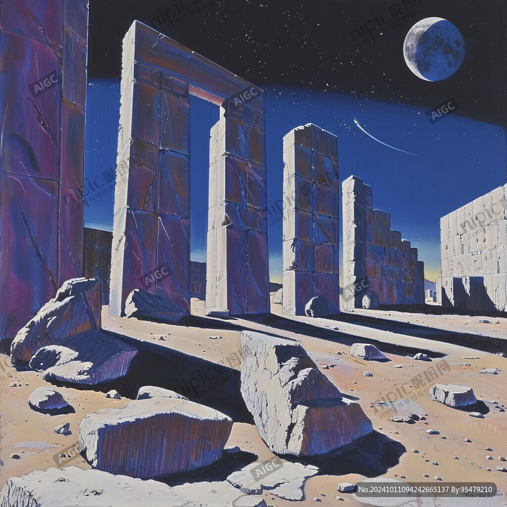 宇宙大战壁画