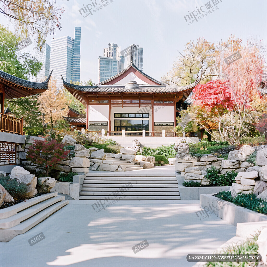 韩国庭院建筑