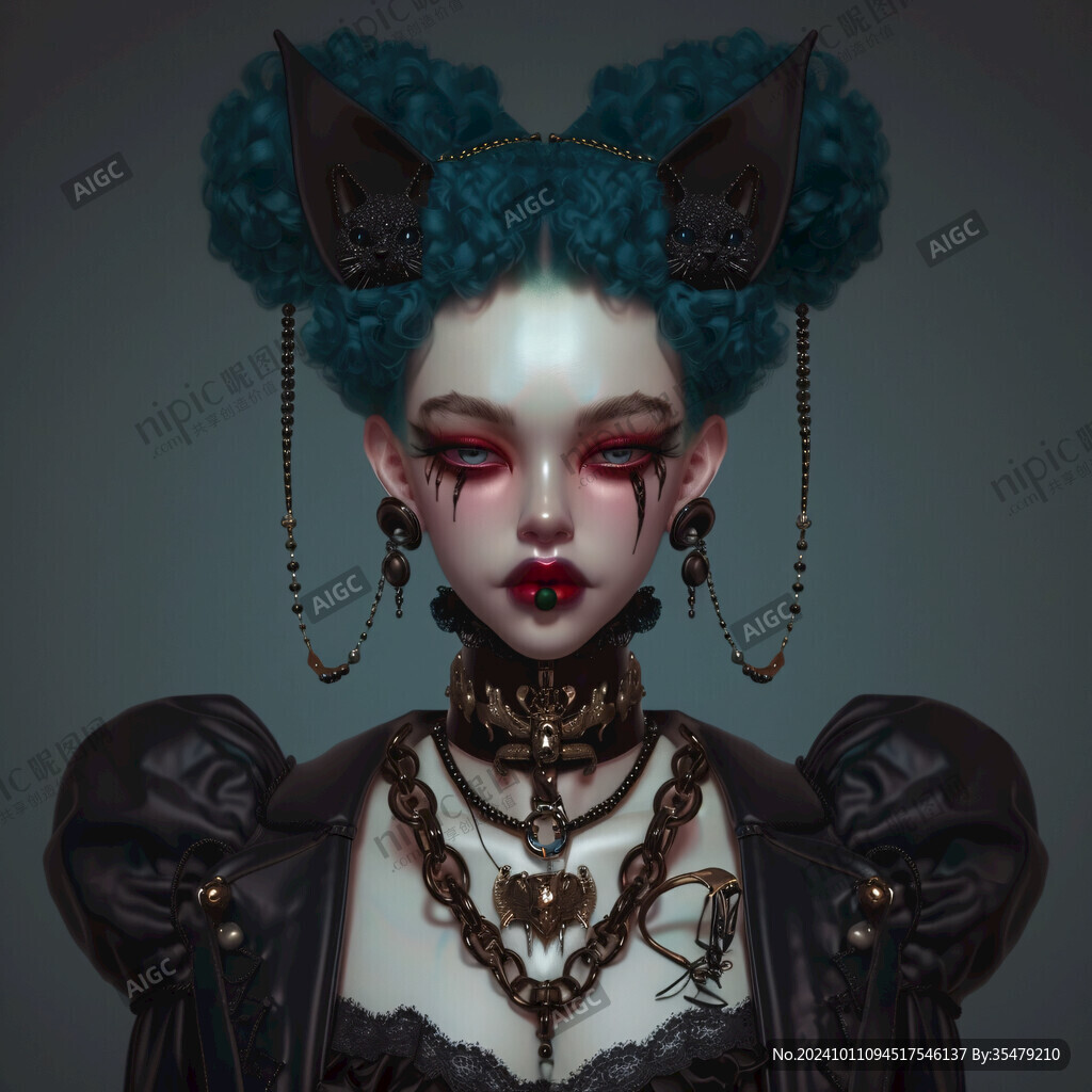 厚涂少女