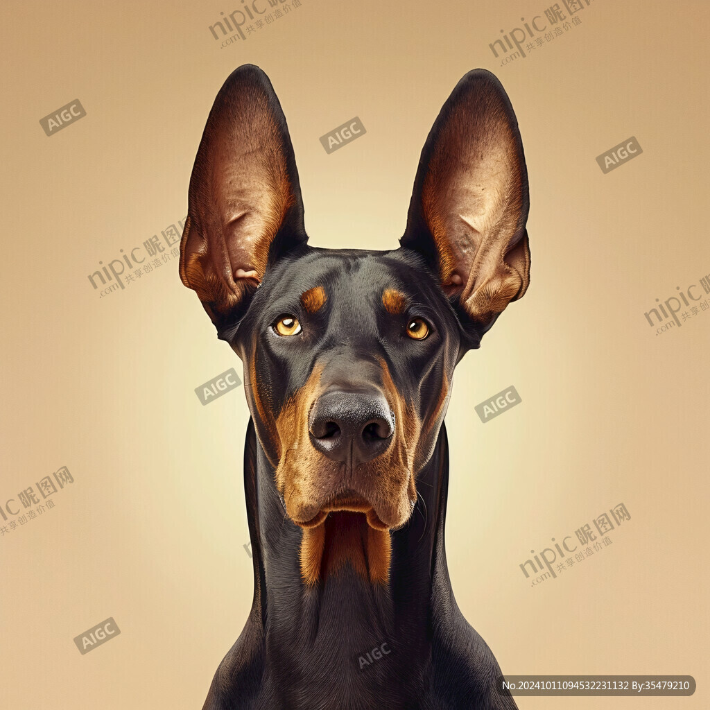 狗狗写实插画