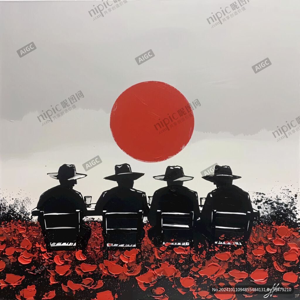 红日当头海报