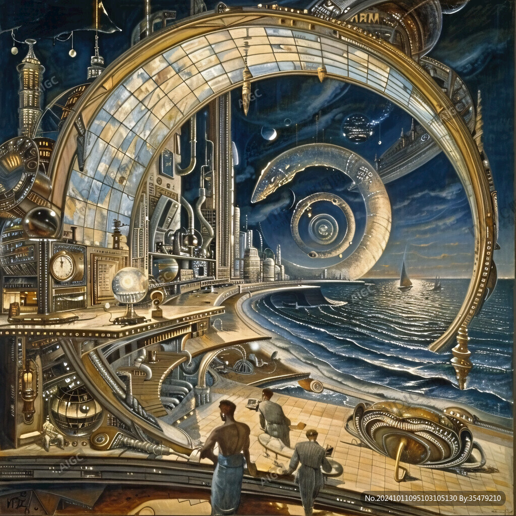 科幻立体画
