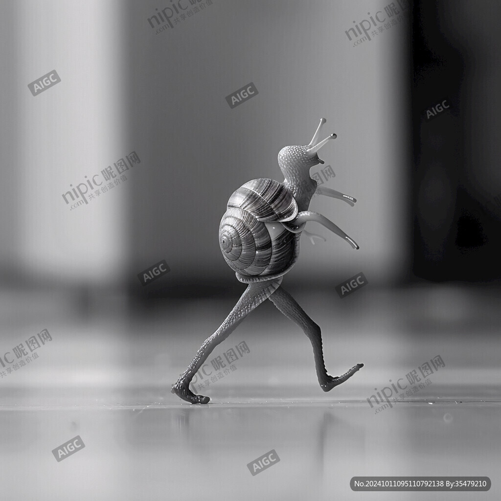 霸气蜗牛形象