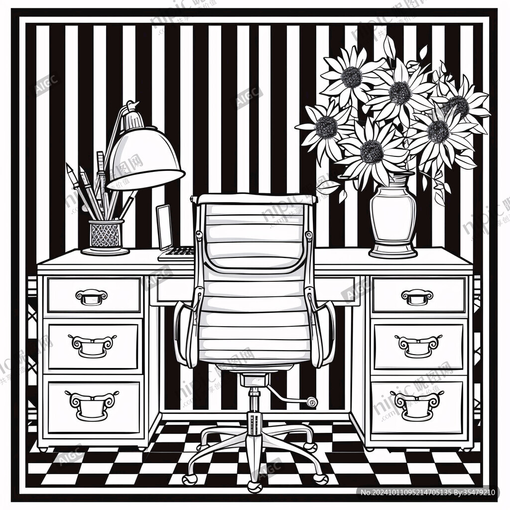 老式办公室布置