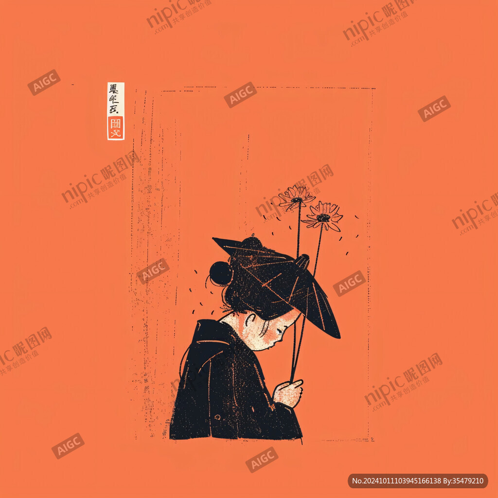贾探春人物插画