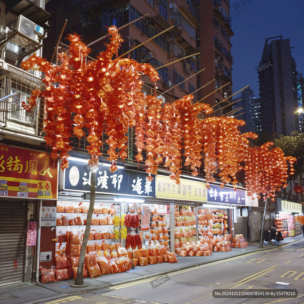 维多利亚湾新年素材