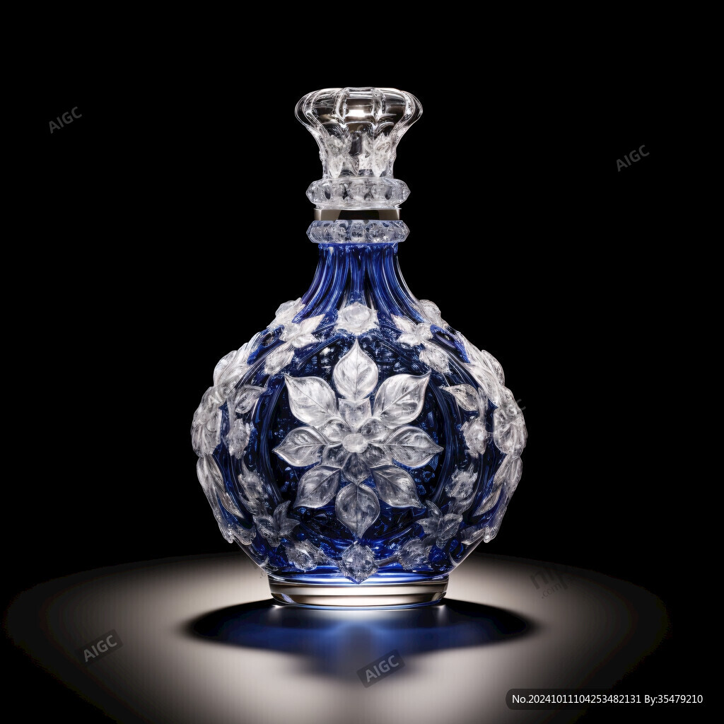 白酒瓶设计双龙戏珠