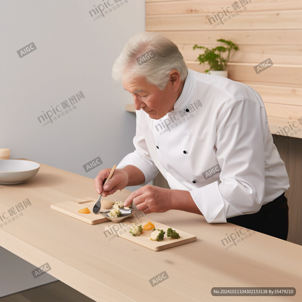 中年男厨师邀请头像