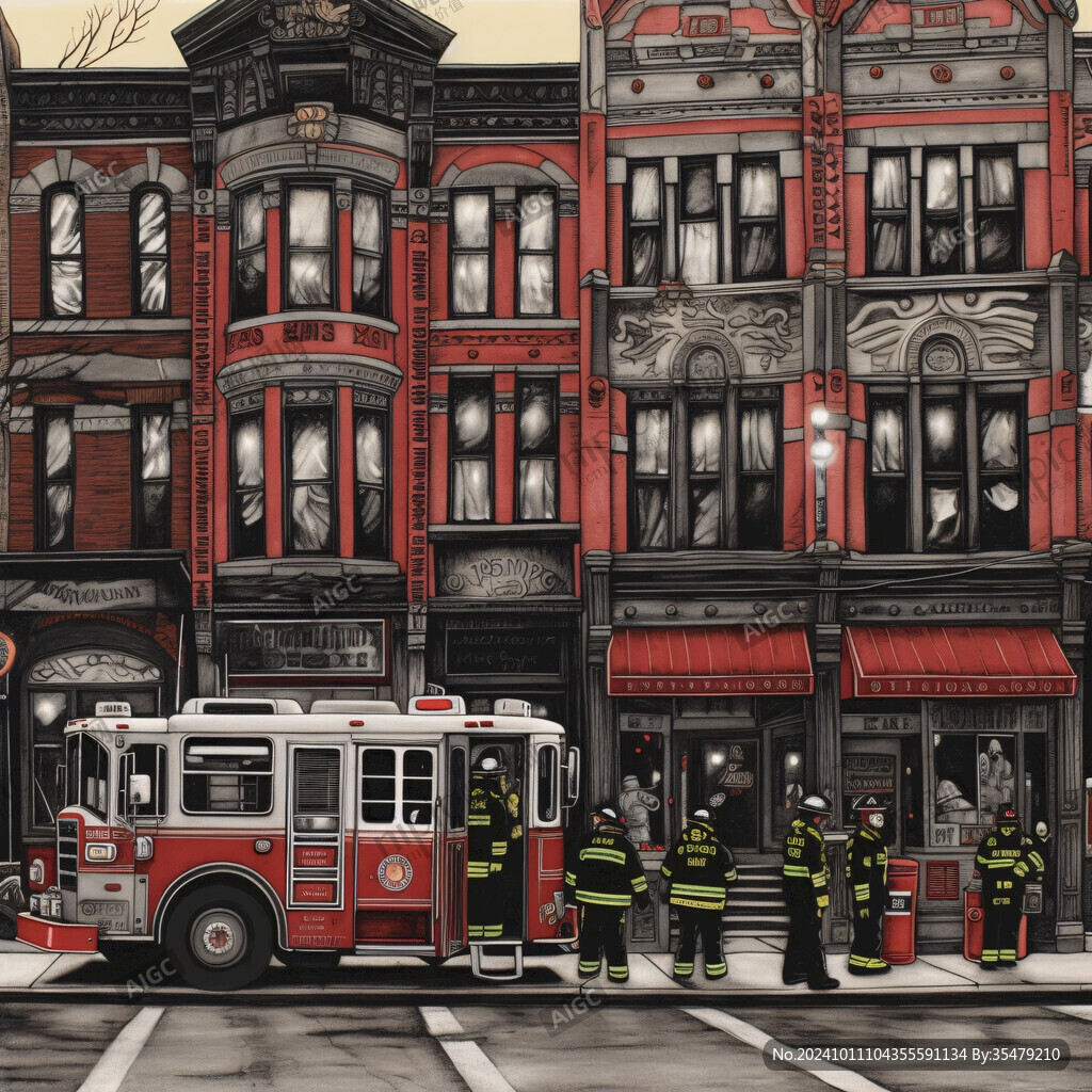 加拿大地产广告插画