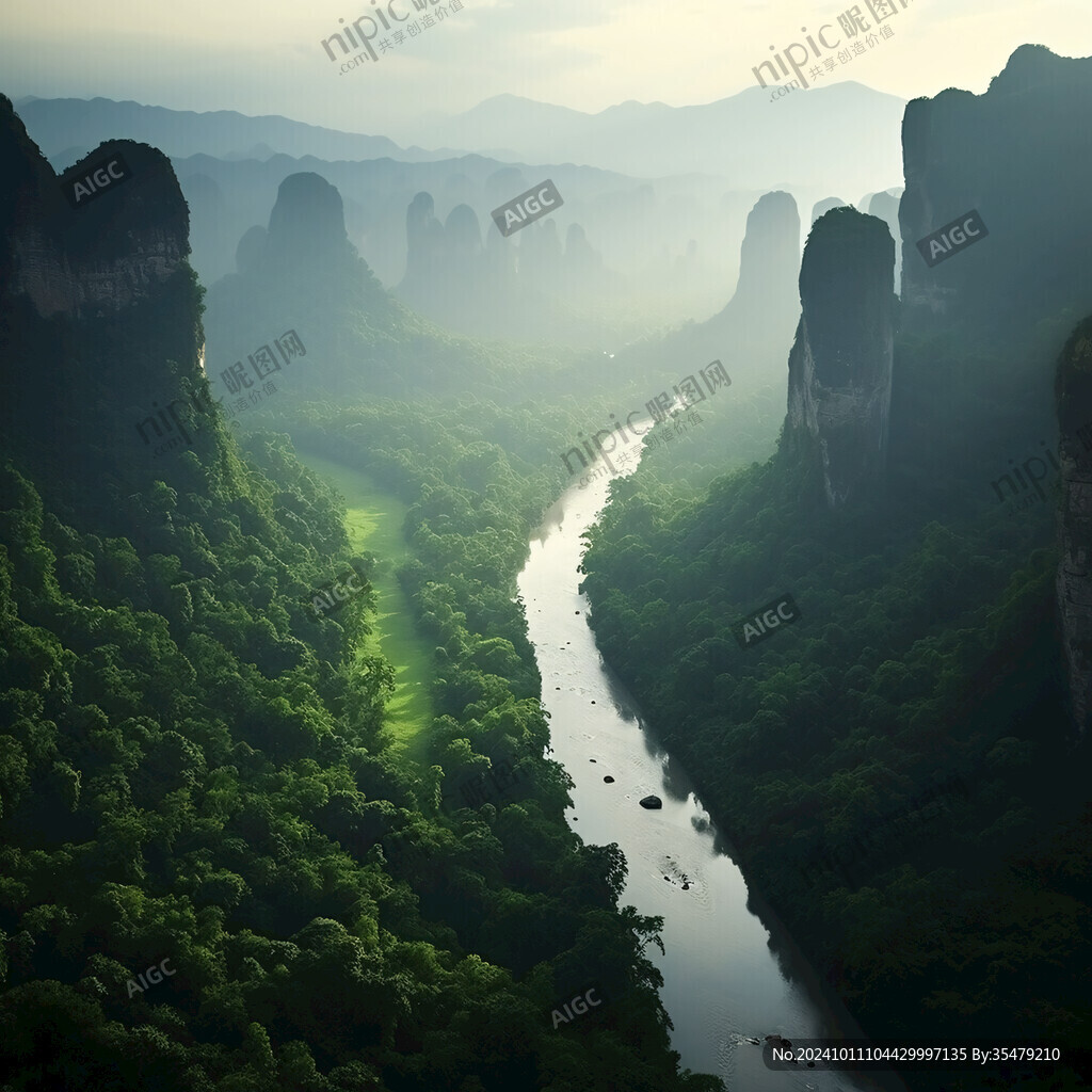 写实风景合成