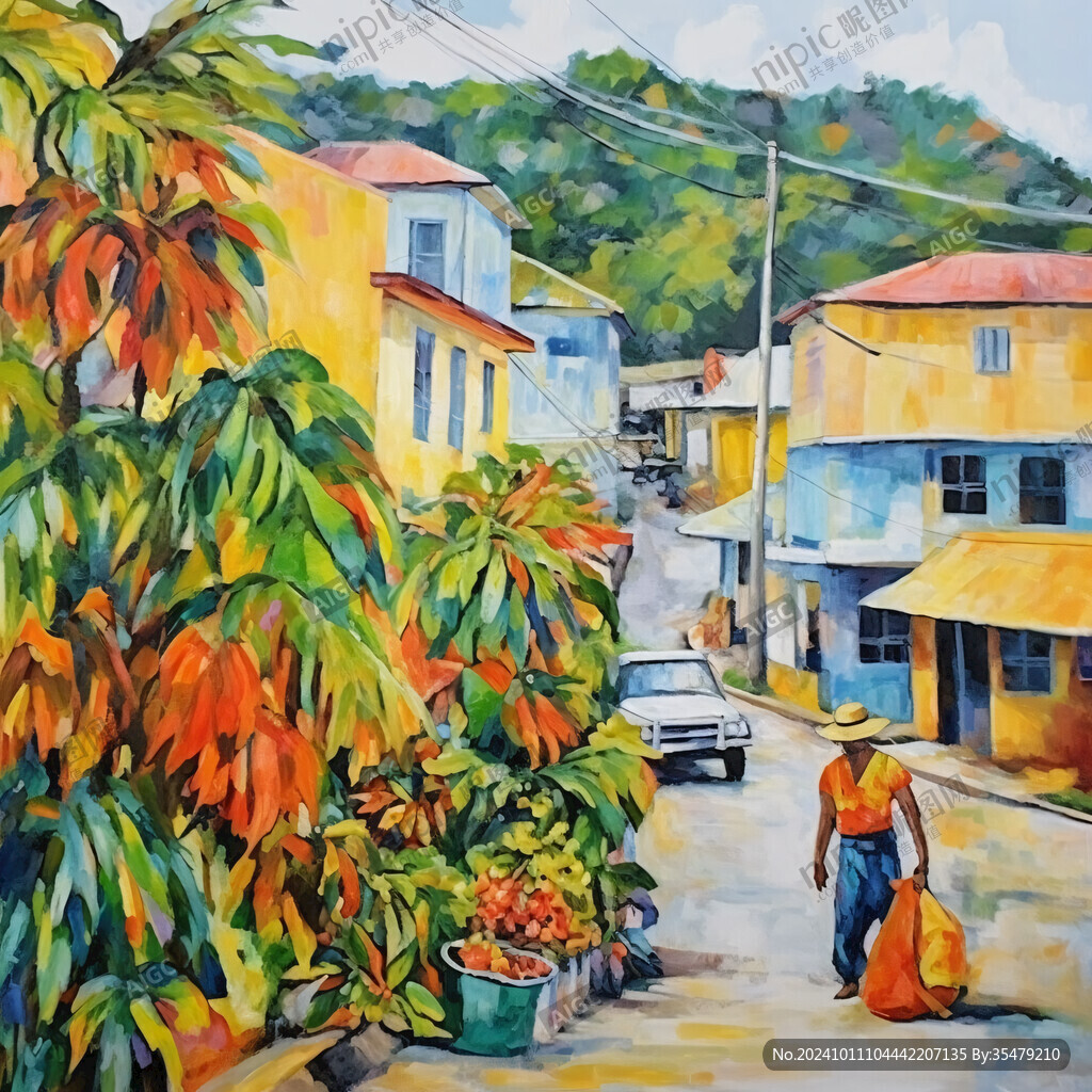 广西水彩画广西水粉画