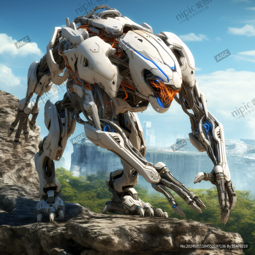 后现代机械科幻未来派