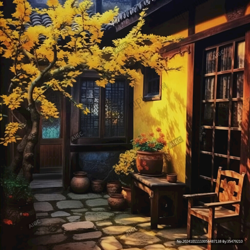 江南小巷场景