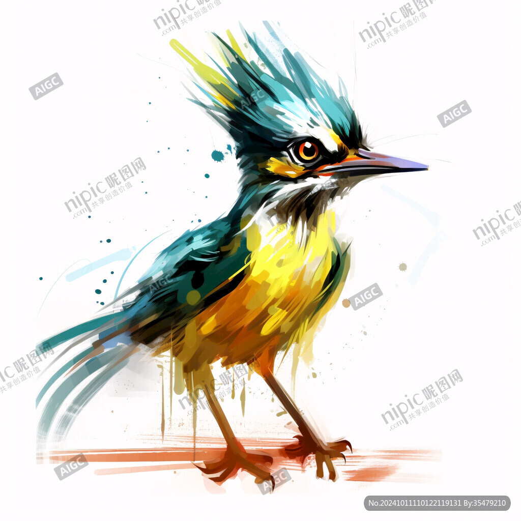 鸟动物插画