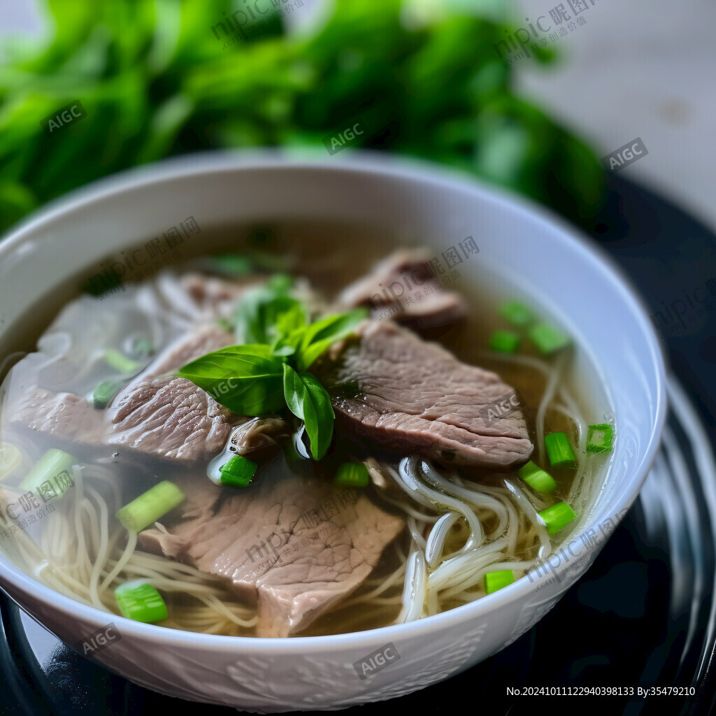 猪肝瘦肉汤粉