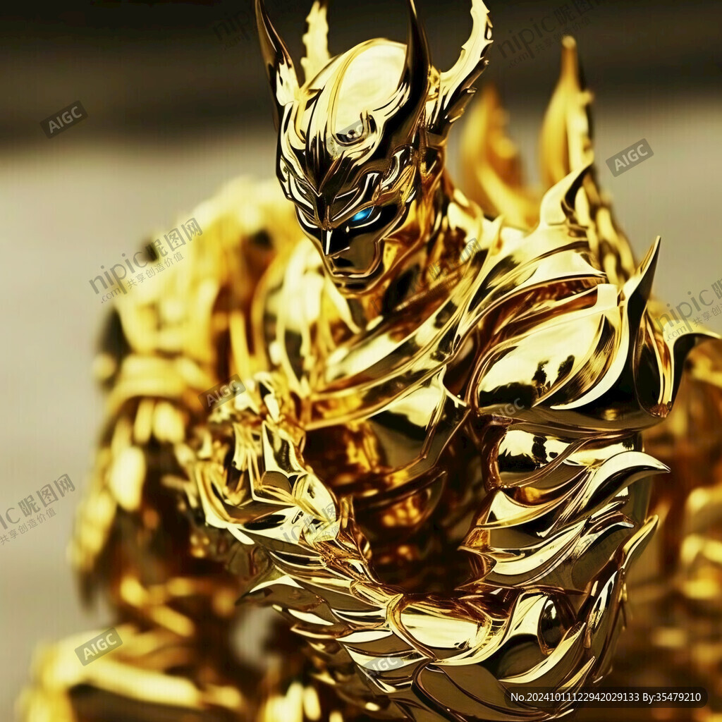 黄金铠甲局部
