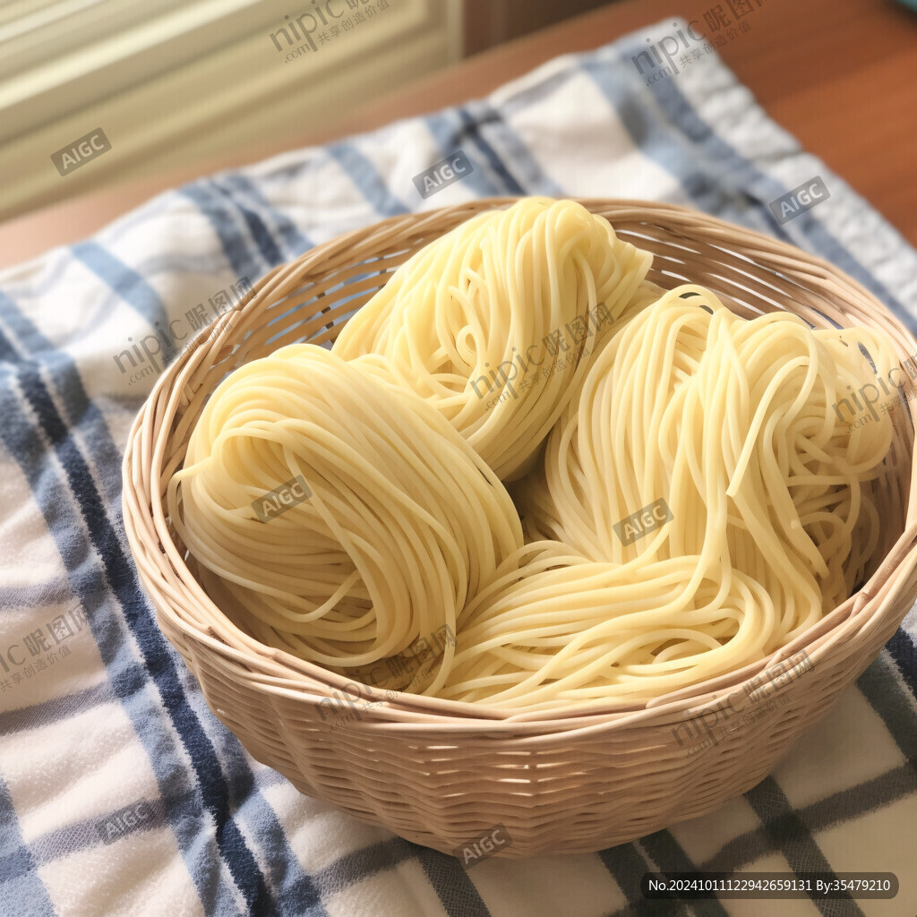 粗粮黄面条