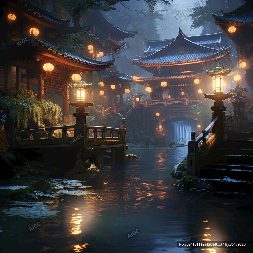 中国风场景