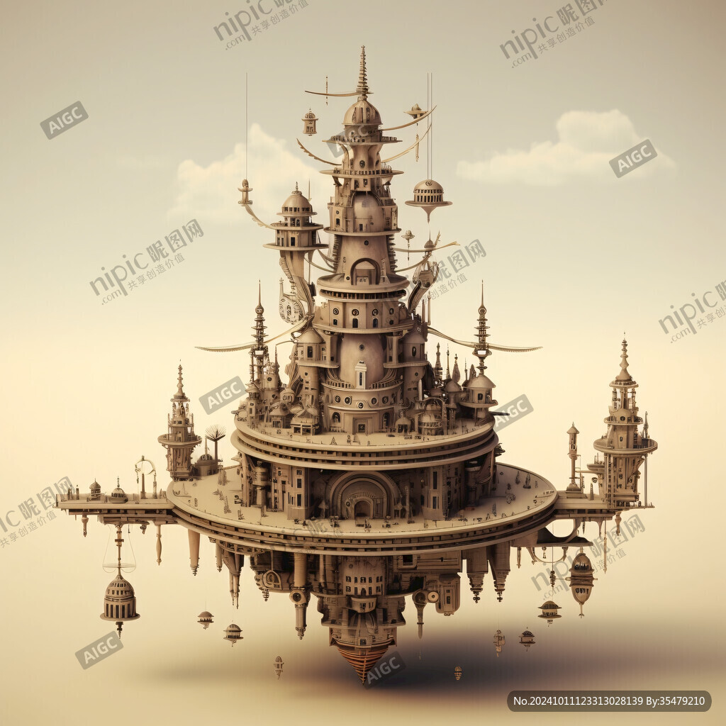 天空之城模型