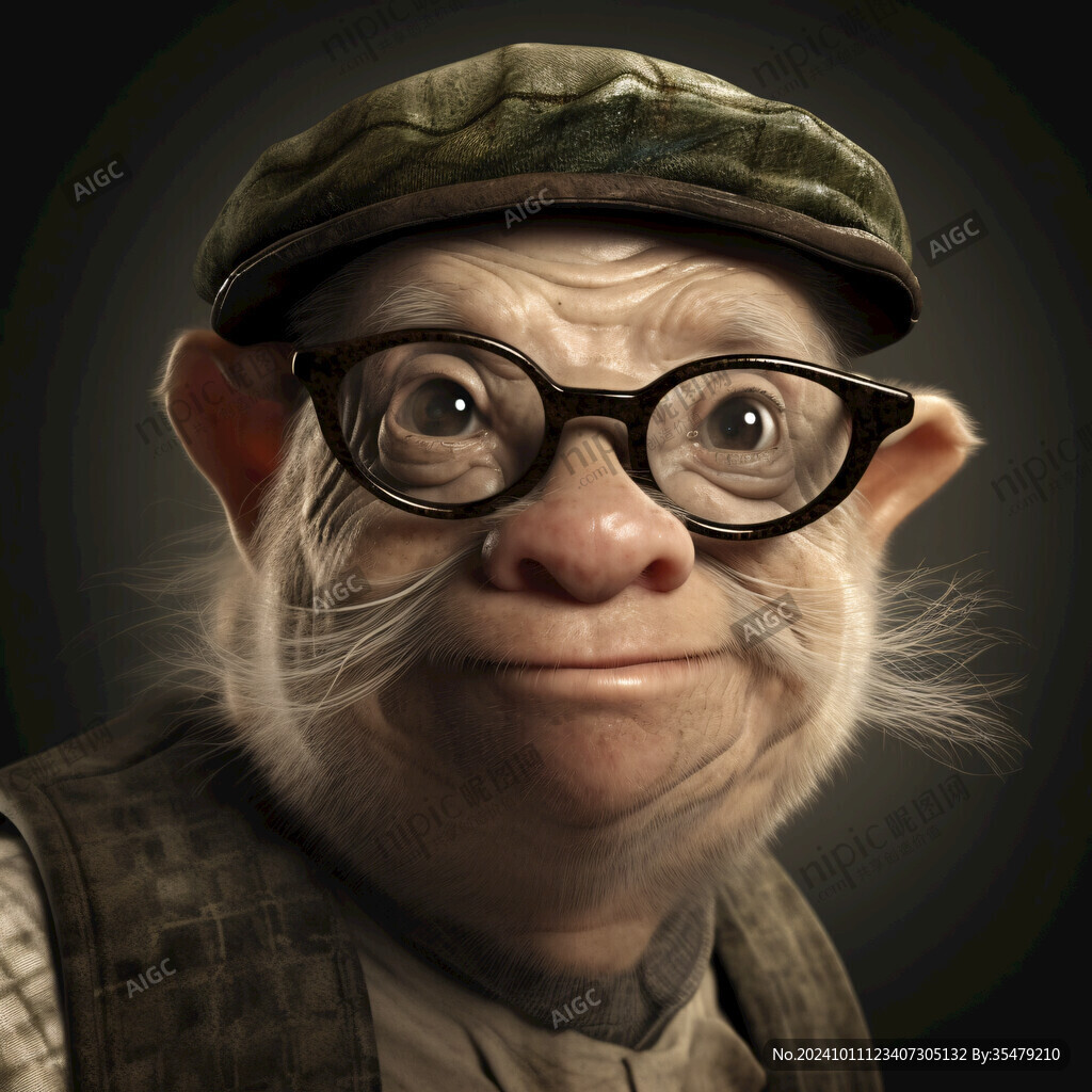 卡通写实漫画人物