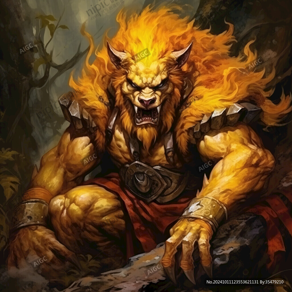 手绘牛魔王