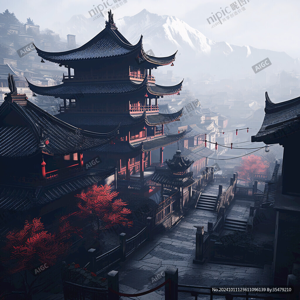 中国风场景
