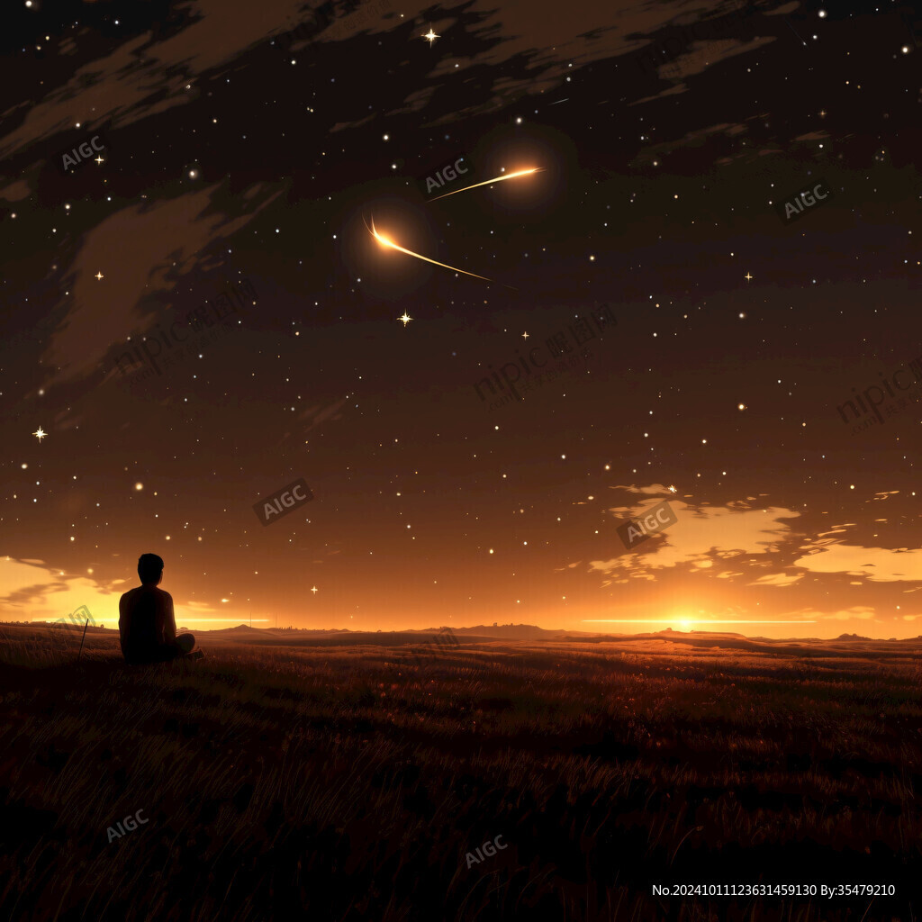 星空下的少年