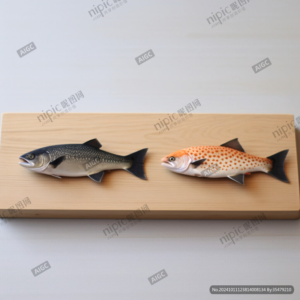 对鱼工艺品