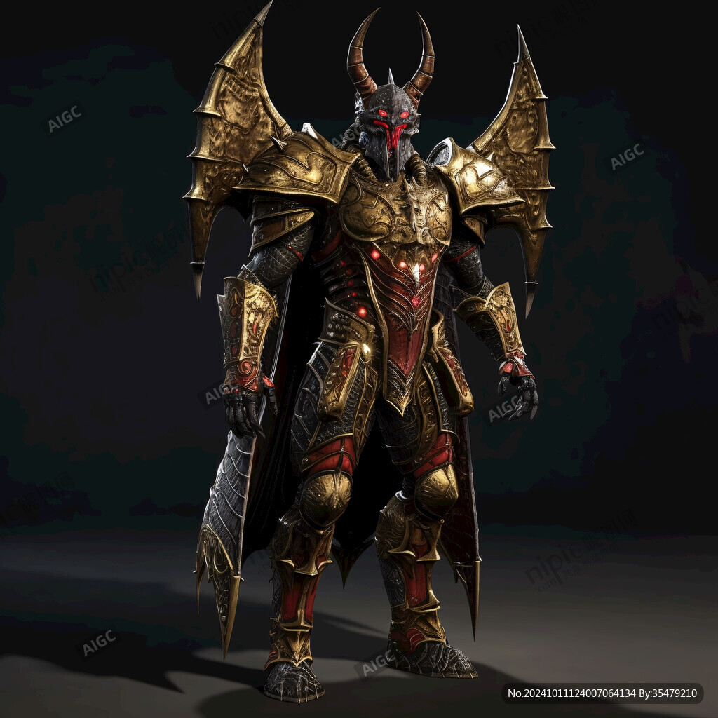 黄金盔甲武士