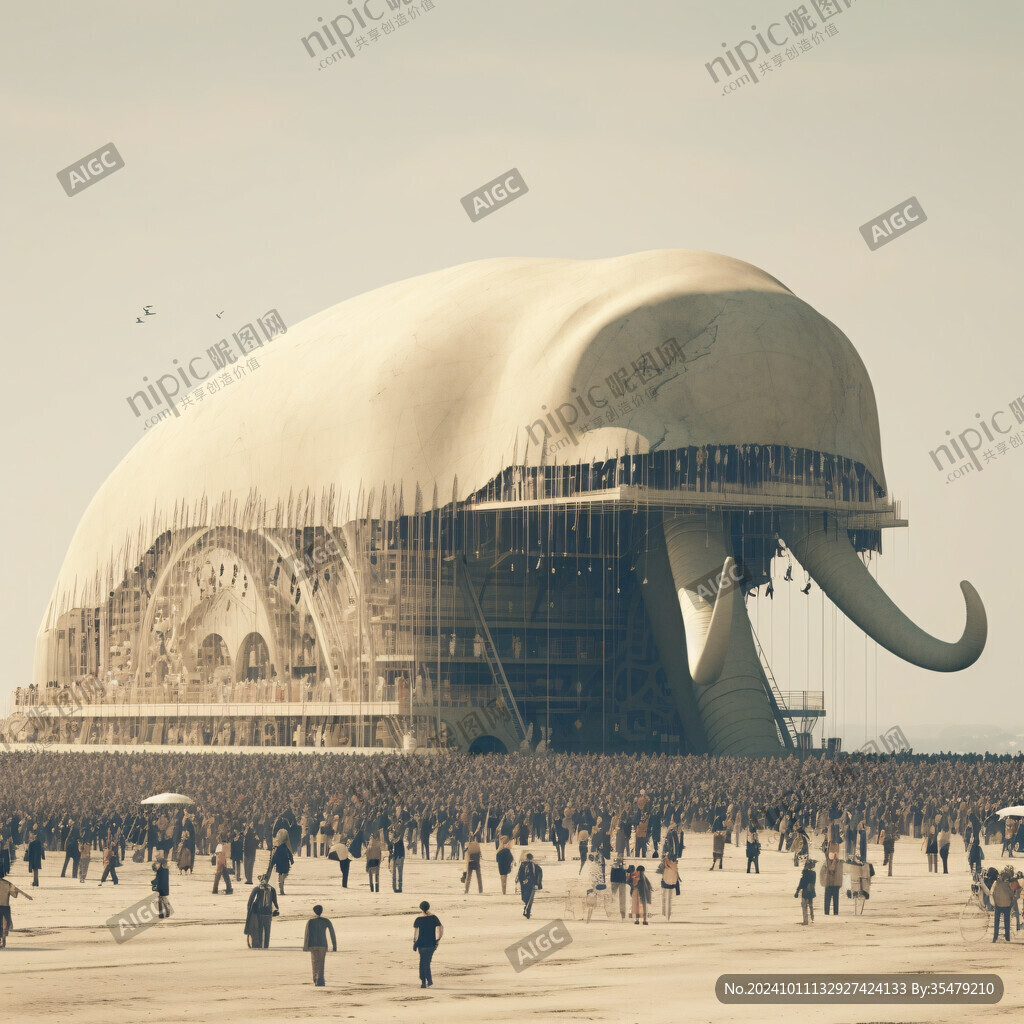 鲸鱼形建筑