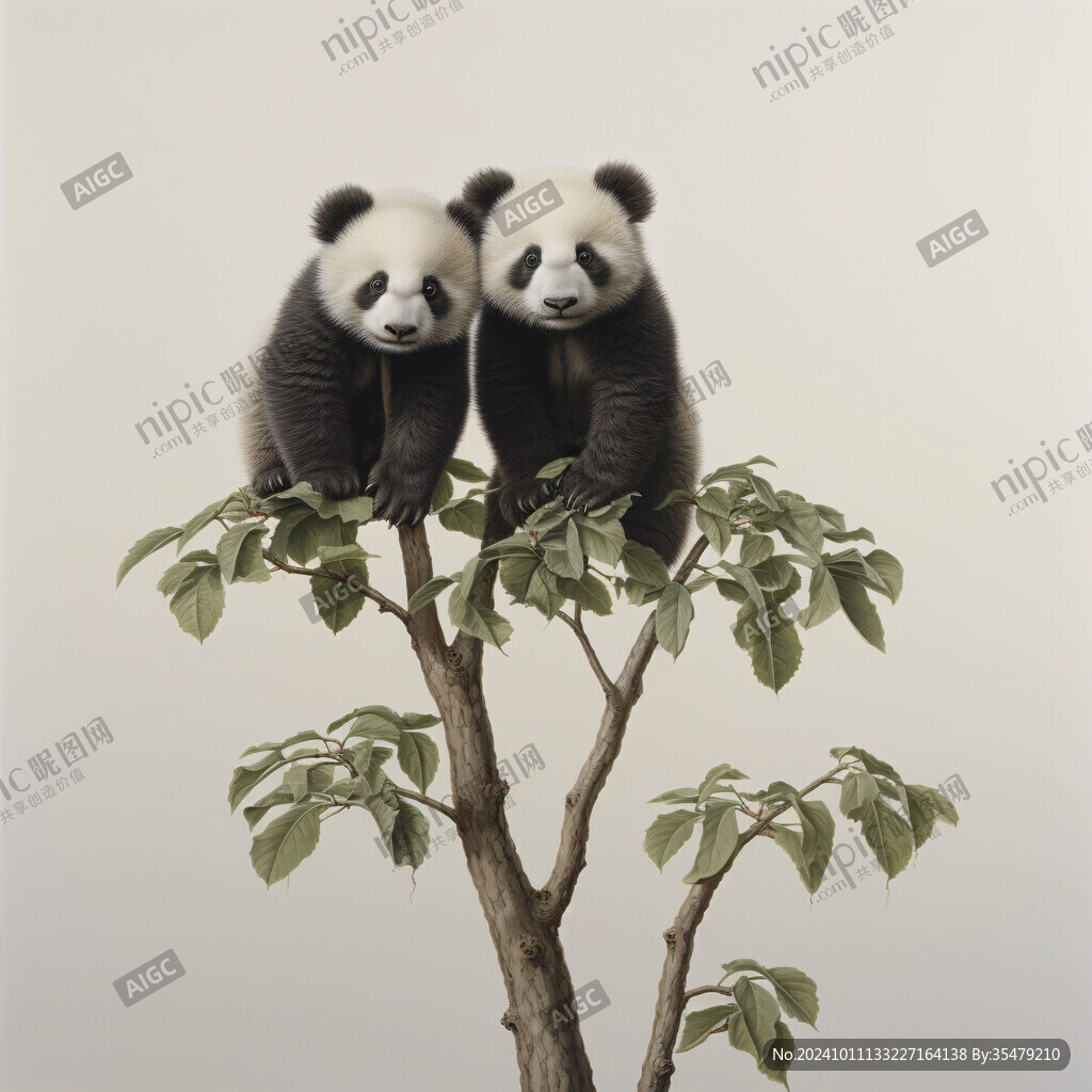 树上小熊猫